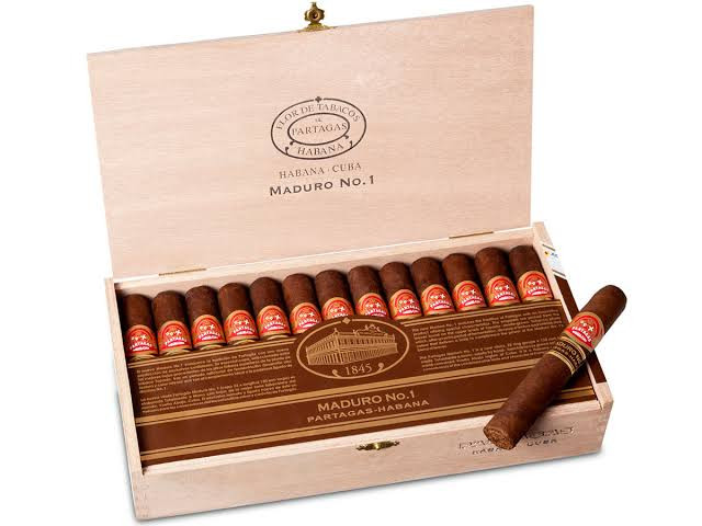 charuto partagas maduro n1 santos - www.charutossantos.com.br