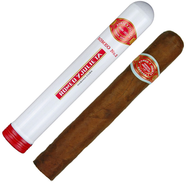charuto romeo y julieta tubo romeo no2 santos - www.charutossantos.com.br