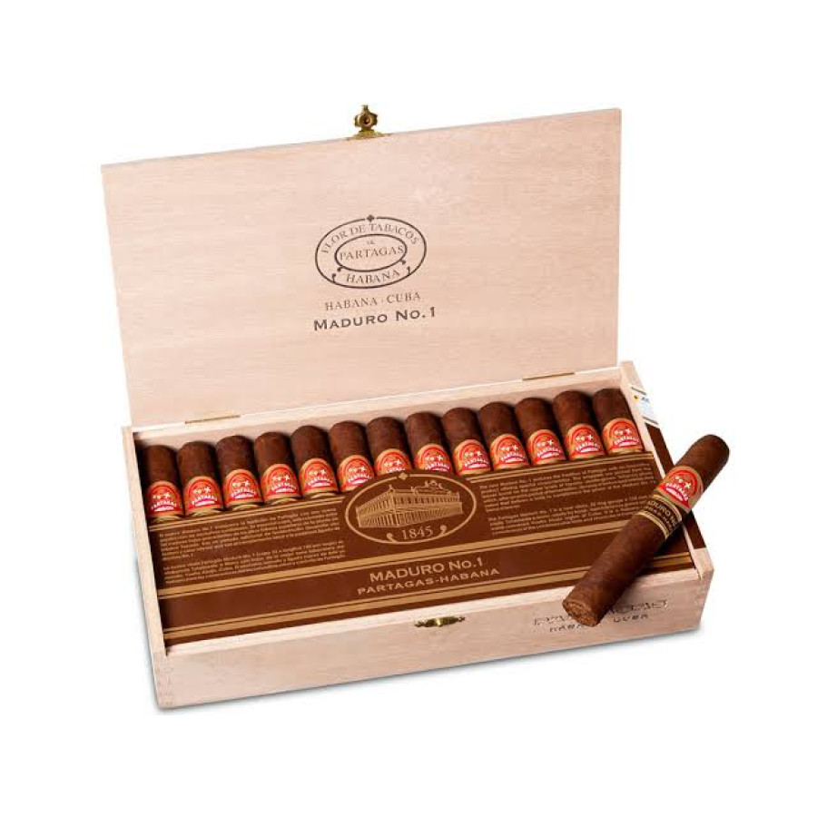 charuto partagas maduro n1 santos - www.charutossantos.com.br