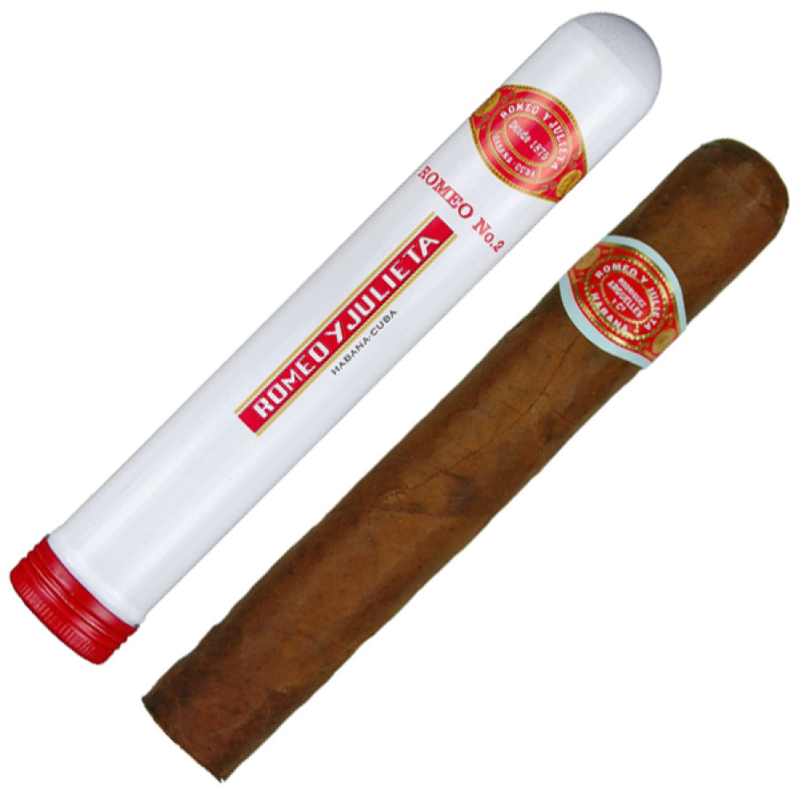 charuto romeo y julieta tubo romeo no2 santos - www.charutossantos.com.br